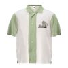 Harriton Men's Two-Tone Bahama Cord Camp Shirt Thumbnail