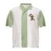 Harriton Men's Two-Tone Bahama Cord Camp Shirt Thumbnail