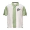 Harriton Men's Two-Tone Bahama Cord Camp Shirt Thumbnail