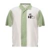 Harriton Men's Two-Tone Bahama Cord Camp Shirt Thumbnail