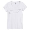 Bella Women's V-Neck T-Shirt Thumbnail