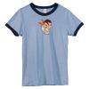 Bella Women's Heather Ringer T-Shirt Thumbnail