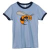 Bella Women's Heather Ringer T-Shirt Thumbnail