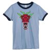 Bella Women's Heather Ringer T-Shirt Thumbnail