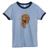 Bella Women's Heather Ringer T-Shirt Thumbnail