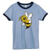 Bella Women's Heather Ringer T-Shirt Thumbnail