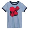 Bella Women's Heather Ringer T-Shirt Thumbnail