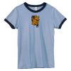 Bella Women's Heather Ringer T-Shirt Thumbnail