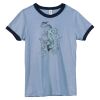 Bella Women's Heather Ringer T-Shirt Thumbnail