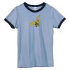 Bella Women's Heather Ringer T-Shirt Thumbnail