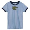 Bella Women's Heather Ringer T-Shirt Thumbnail