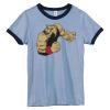 Bella Women's Heather Ringer T-Shirt Thumbnail