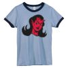 Bella Women's Heather Ringer T-Shirt Thumbnail