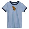 Bella Women's Heather Ringer T-Shirt Thumbnail