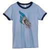 Bella Women's Heather Ringer T-Shirt Thumbnail