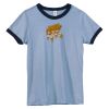 Bella Women's Heather Ringer T-Shirt Thumbnail