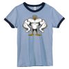 Bella Women's Heather Ringer T-Shirt Thumbnail