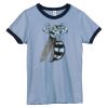 Bella Women's Heather Ringer T-Shirt Thumbnail