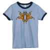 Bella Women's Heather Ringer T-Shirt Thumbnail