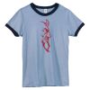 Bella Women's Heather Ringer T-Shirt Thumbnail