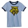 Bella Women's Heather Ringer T-Shirt Thumbnail