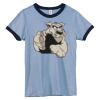 Bella Women's Heather Ringer T-Shirt Thumbnail