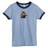 Bella Women's Heather Ringer T-Shirt Thumbnail