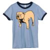 Bella Women's Heather Ringer T-Shirt Thumbnail