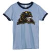 Bella Women's Heather Ringer T-Shirt Thumbnail