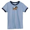 Bella Women's Heather Ringer T-Shirt Thumbnail