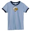 Bella Women's Heather Ringer T-Shirt Thumbnail