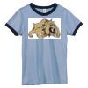 Bella Women's Heather Ringer T-Shirt Thumbnail