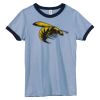 Bella Women's Heather Ringer T-Shirt Thumbnail