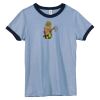 Bella Women's Heather Ringer T-Shirt Thumbnail