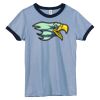 Bella Women's Heather Ringer T-Shirt Thumbnail