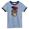 Bella Women's Heather Ringer T-Shirt Thumbnail