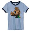 Bella Women's Heather Ringer T-Shirt Thumbnail