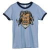 Bella Women's Heather Ringer T-Shirt Thumbnail