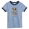 Bella Women's Heather Ringer T-Shirt Thumbnail