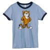 Bella Women's Heather Ringer T-Shirt Thumbnail