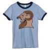 Bella Women's Heather Ringer T-Shirt Thumbnail