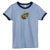 Bella Women's Heather Ringer T-Shirt Thumbnail