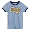 Bella Women's Heather Ringer T-Shirt Thumbnail