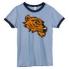 Bella Women's Heather Ringer T-Shirt Thumbnail