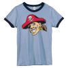 Bella Women's Heather Ringer T-Shirt Thumbnail