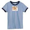 Bella Women's Heather Ringer T-Shirt Thumbnail