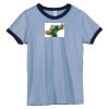 Bella Women's Heather Ringer T-Shirt Thumbnail