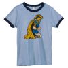 Bella Women's Heather Ringer T-Shirt Thumbnail