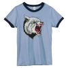 Bella Women's Heather Ringer T-Shirt Thumbnail