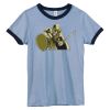 Bella Women's Heather Ringer T-Shirt Thumbnail